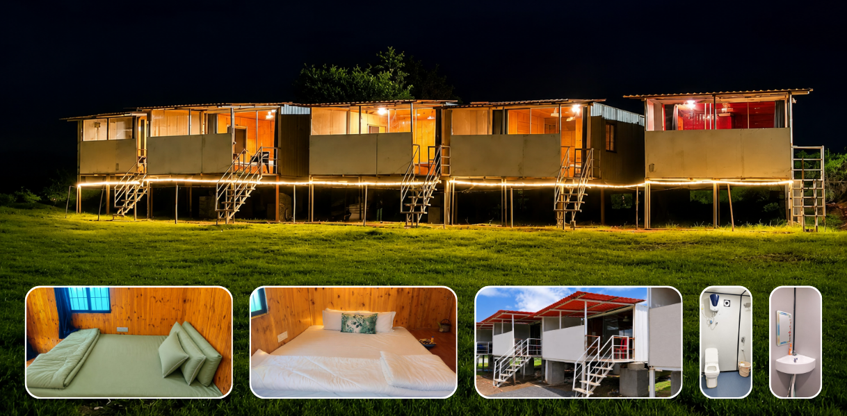 Lakeside cottage at Bhandardara